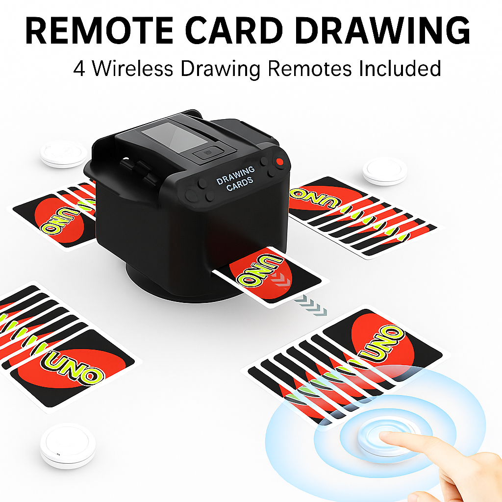 2-in-1 Automatic Card Shuffler & Dealer™